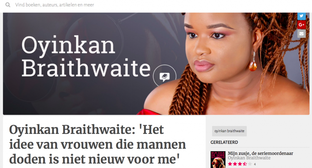 Oyinkan Braithwaite - Hebban.nl